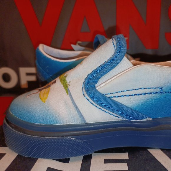VANS CLASSIC SLIP-ON SURF MONSTER Size 4 T (no box) - Picture 9 of 11